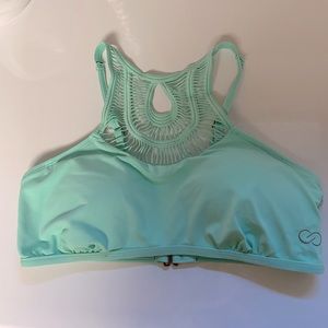 Turquoise Carrie Underwood bikini top